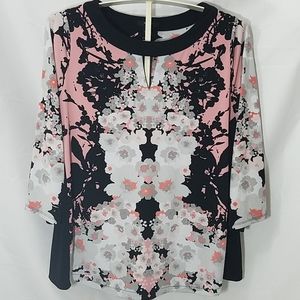 Alfani Floral Designed Blouse